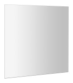 SECA zrcadlo s broušenou hranou 80x80cm, CU free 22498