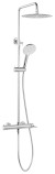 ICONIC sprchový sloup s pákovou baterií, chrom AF139