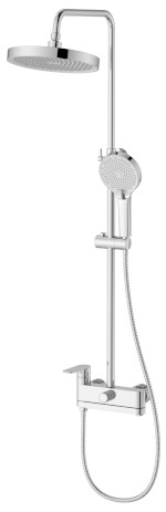 CF139 (61732) Sprchový sloup s pákovou baterií, otočné ramínko, chrom CF139