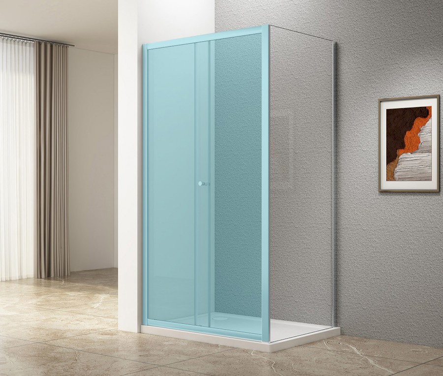 UGGA boční stěna, 800mm, čiré sklo ATP80