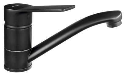 SINTRA umyvadlová baterie s otočnou hubicí, černá mat SX001B