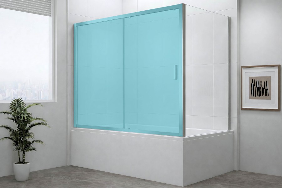 DEEP boční stěna 800x1650mm, čiré sklo MD3216