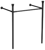 927531 (61945) THE NEW YORKER konstrukce pro umyvadlo 80cm, černá mat 927531