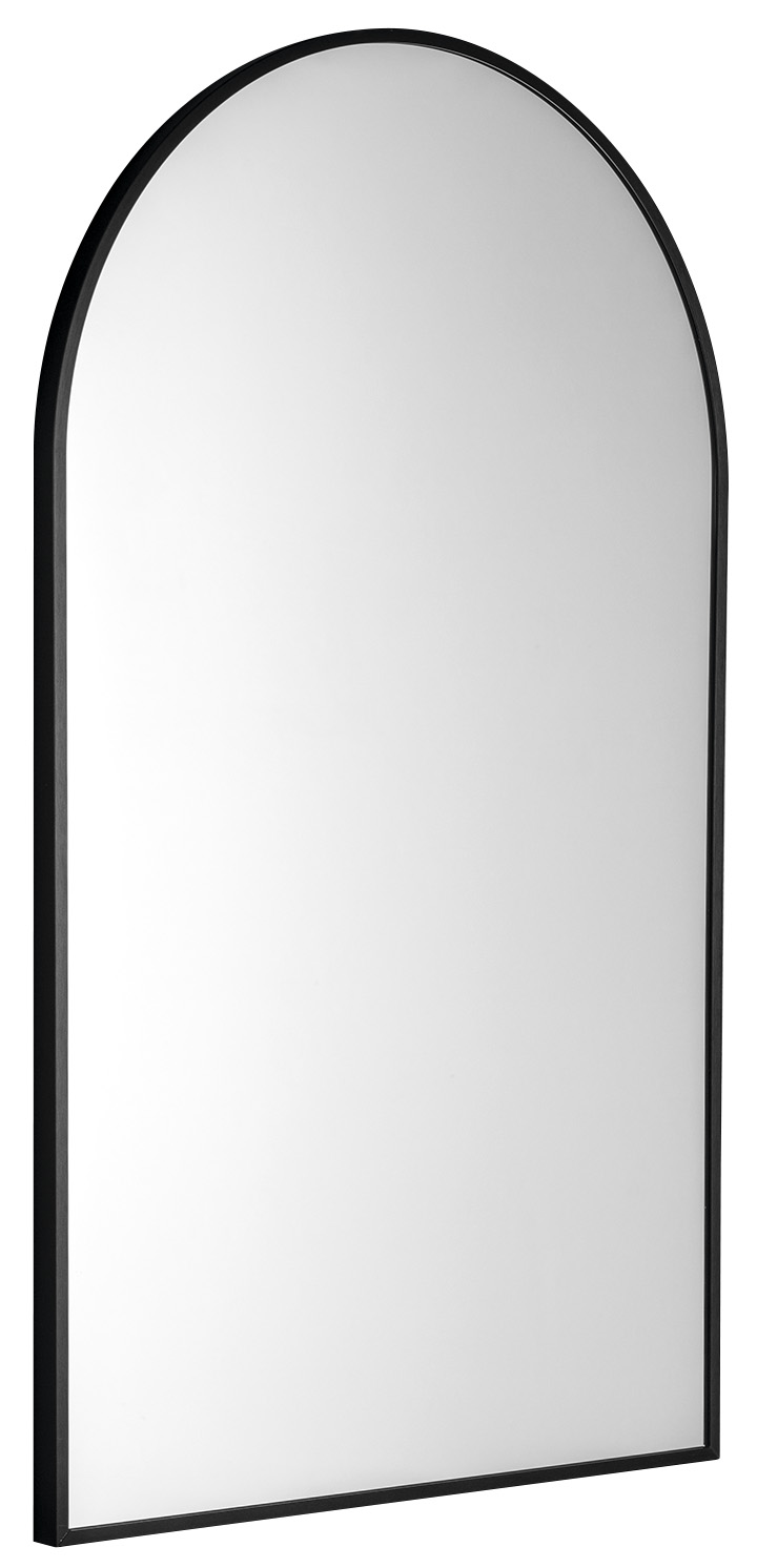 AROWANA zrcadlo v rámu 55x95cm, černá mat AWB5595