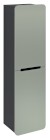 KERALA skříňka vysoká 38x143x32cm, 2x dvířka, levá/pravá, verde/antracit matný KR350-4434