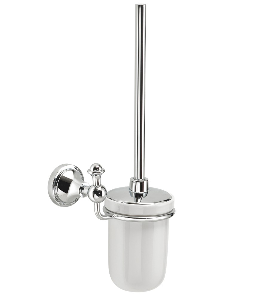 NV330313 (52216) NEVIS WC štětka závěsná, keramika, chrom NV330313