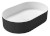THIN umyvadlo na desku, Rockstone, 55x35cm, bílá mat/carina WN205-41