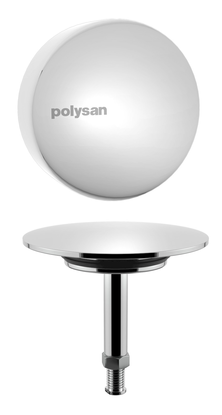 71891 (60728) Vrchní sada vanové soupravy, chrom 71891