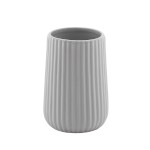 MARIKA sklenka na postavení, šedá MK9808