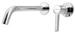 AF008 (53090) ICONIC podomítková dvouprvková umyvadlová baterie, chrom AF008