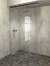 ARCHITEX sada pro uchycení skla, podlaha-stěna-strop se spádovou lištou, 1615x2600mm, levá, černá mat AX2616BL