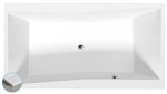 QUEST SLIM obdélníková vana 190x100x49cm, bílá 78531S