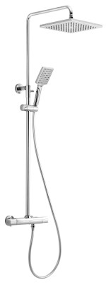Sprchový sloup s termostatickou baterií, chrom KJ139