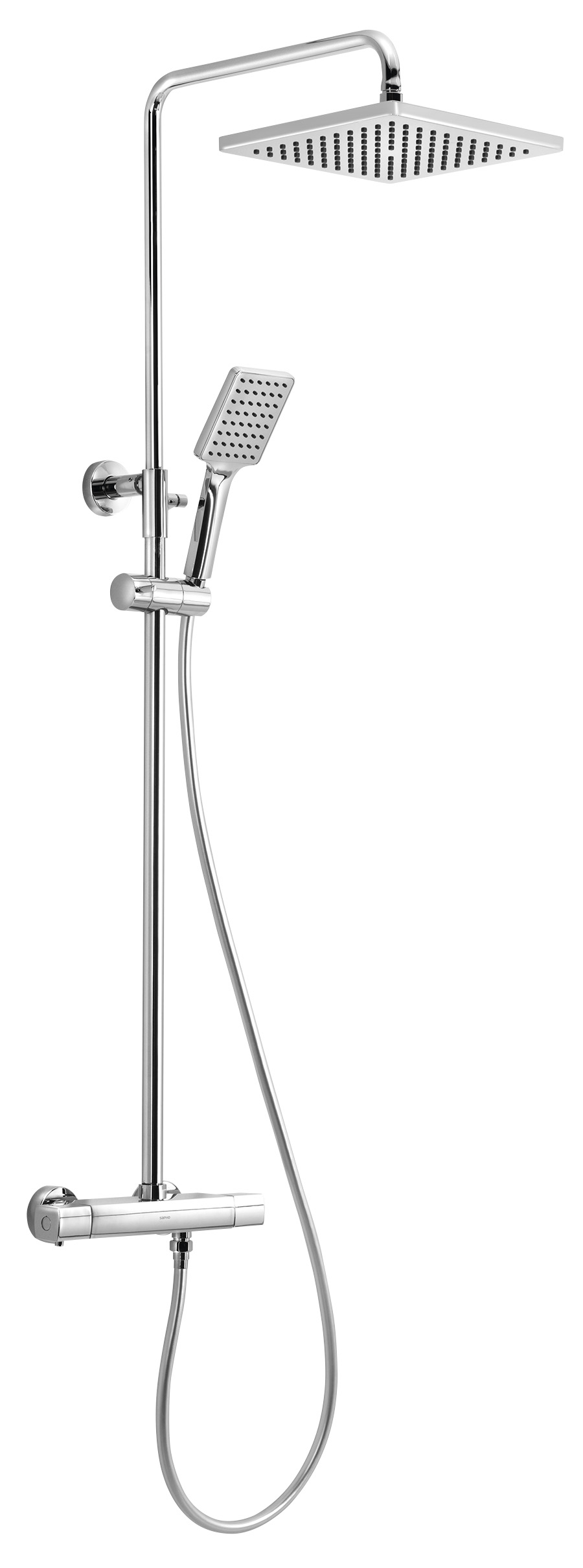 KJ139 (51616) Sprchový sloup s termostatickou baterií, chrom KJ139