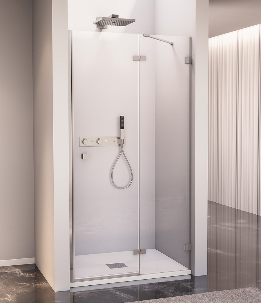 FL1611R (52445) FORTIS EDGE sprchové dveře do niky 1100mm, čiré sklo, pravé FL1611R