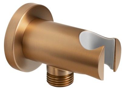 61541-1205-09pg-drzak-sprchy-kulaty-pevny-s-vyustenim-med-mat-c