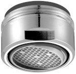 NEOPERL perlátor s naklápěcím sítkem, vnější závit M24x1, chrom AERGIR