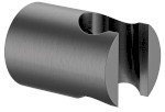 1205-15GM (61781) Držák sprchy kulatý, pevný, gun metal 1205-15GM