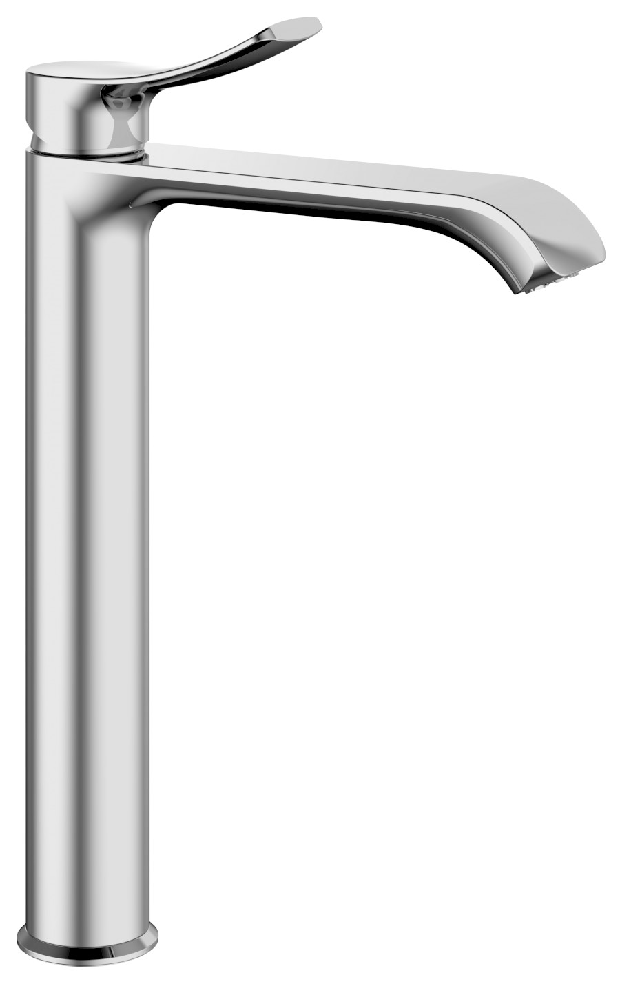 TJ006 (56082) SUGA stojánková umyvadlová baterie vysoká, chrom TJ006