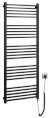 METRO-E elektrické otopné těleso rovné 500x1340mm, 500 W, černá mat ME513B