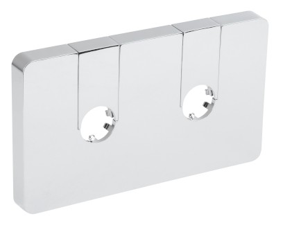 Q-START krycí rozeta pro středové připojení, chrom QS515C