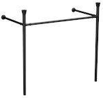 927631 (61948) THE NEW YORKER konstrukce pro umyvadlo 100cm, černá mat 927631