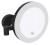 X-ROUND BLACK kosmetické zrcátko závěsné LED, Ø 200mm, černá mat XR016B