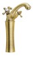 ANTEA stojánková umyvadlová baterie vysoká s výpustí, výška 245mm, bronz 3176L