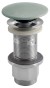 Umyvadlová výpust 5/4“, click-clack, betonová zátka, 10-80mm, zelená mat FG923