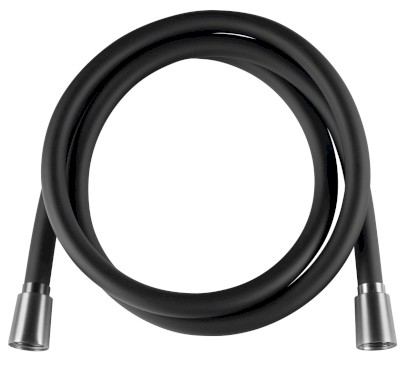 Plastová sprchová hadice, 150cm, černá mat 1208-81