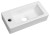 ZOE keramické umývátko 37x18cm, otvor pro baterii vlevo, bílá AR496