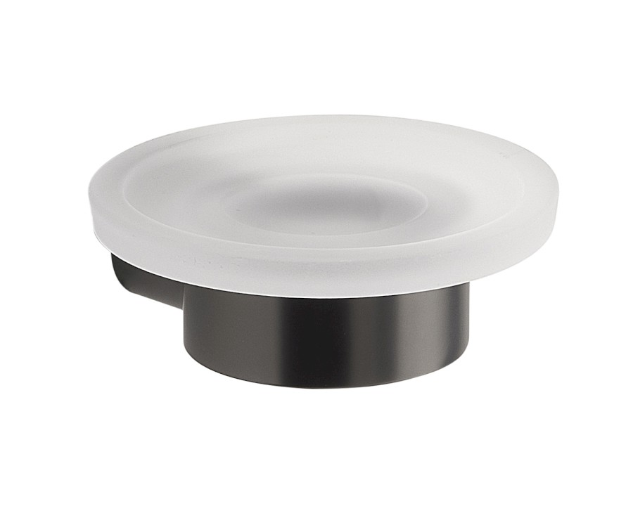PIRENEI mýdlenka, mléčné sklo, gun metal PI1181