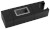 Držák pro sprchovou tyč 30x15mm, ABS/černá mat NDSC615