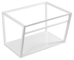 SKA konzole s policí 600x400x460mm, bílá mat SKA111