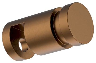 Závěsný háček na sprchovou zástěnu, měď mat 1301-08PG