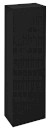 ESPACE skříňka 50x172x32cm, 2x dvířka, levá/pravá, černá mat ESC450-3535