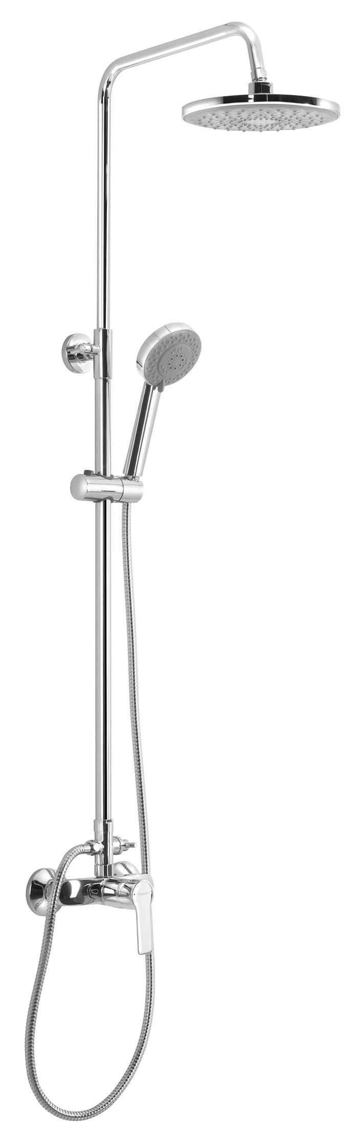 BARON sprchový sloup s pákovou baterií, chrom 612.139.1