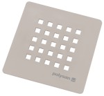 TRENECA čtvercová krytka sifonu, béžová mat 85999.81