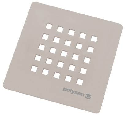 TRENECA čtvercová krytka sifonu, béžová mat 85999.81