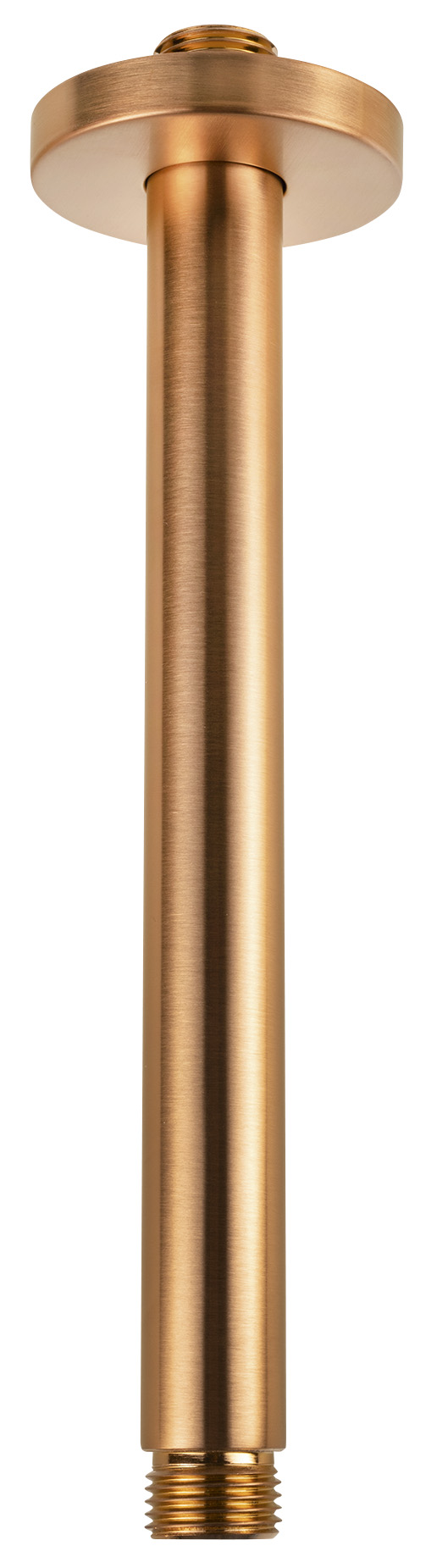 Sprchové stropní ramínko, kulaté, 200mm, měď mat 1205-05PG