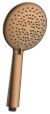 Ruční masážní sprcha, 5 režimů sprchování, silikon trysky, průměr 120mm, ABS/měď mat SK879PG