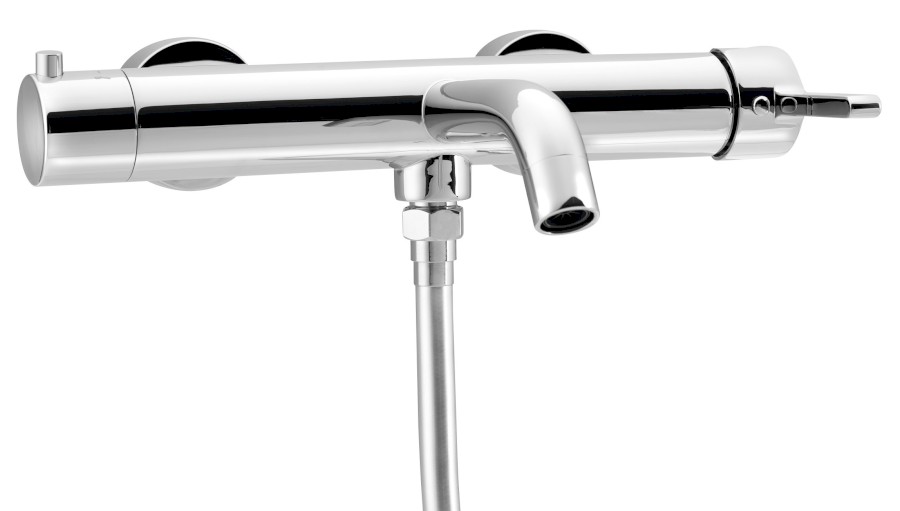 AF010 (53098) ICONIC nástěnná vanová baterie, chrom AF010