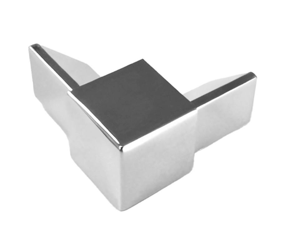 NDTL08 (60696) Rohová krytka přetokové lišty NDTL08