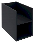 LOREA skříňka spodní policová 30x44x51,2cm, černá mat LE025-3535