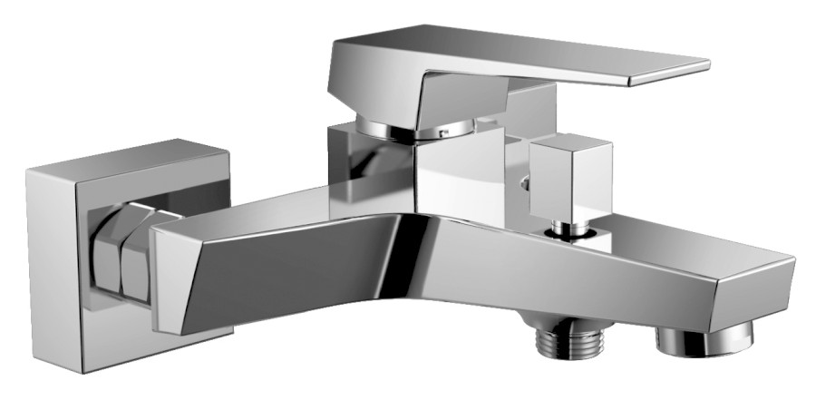 RT010 (51665) RITMO nástěnná vanová baterie, chrom RT010