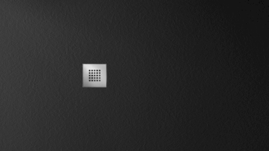 PMC16090 (40389) MITIA sprchová vanička z litého mramoru, obdélník 160x90cm, černá PMC16090