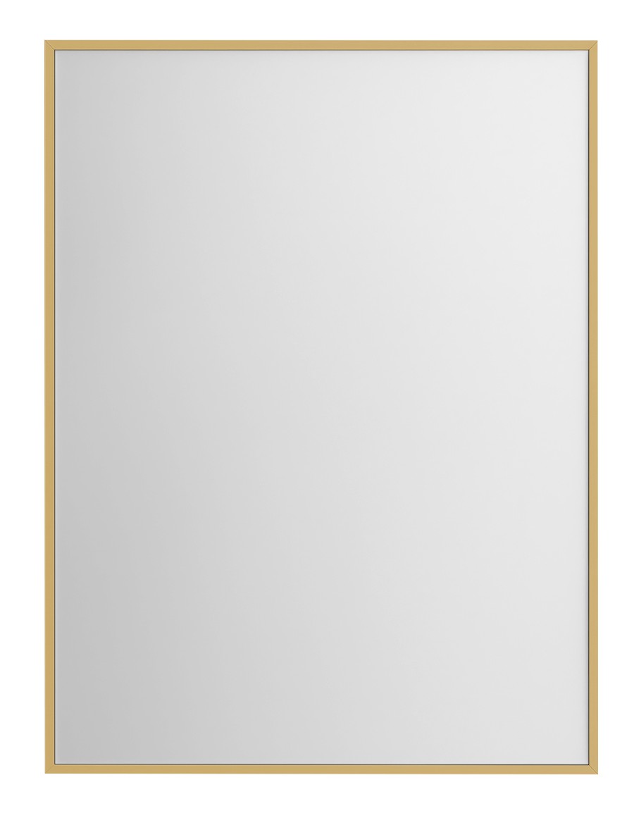NOTION SLIM zrcadlo v rámu 60x80cm, zlato mat NT860G