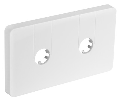 Q-START krycí rozeta pro středové připojení, bílá QS515W