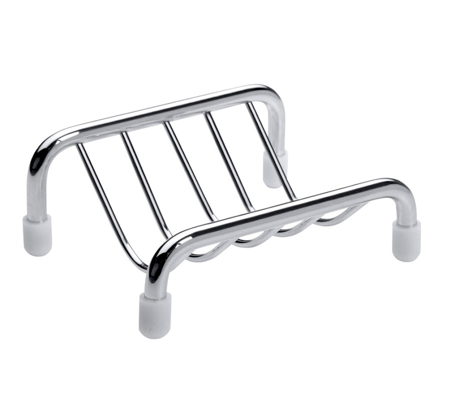 XJ801 (443) SMART mýdlenka na postavení, drátěná, chrom XJ801