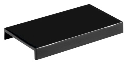 TRINITY krytka stěnového profilu, černá mat NDGT09B